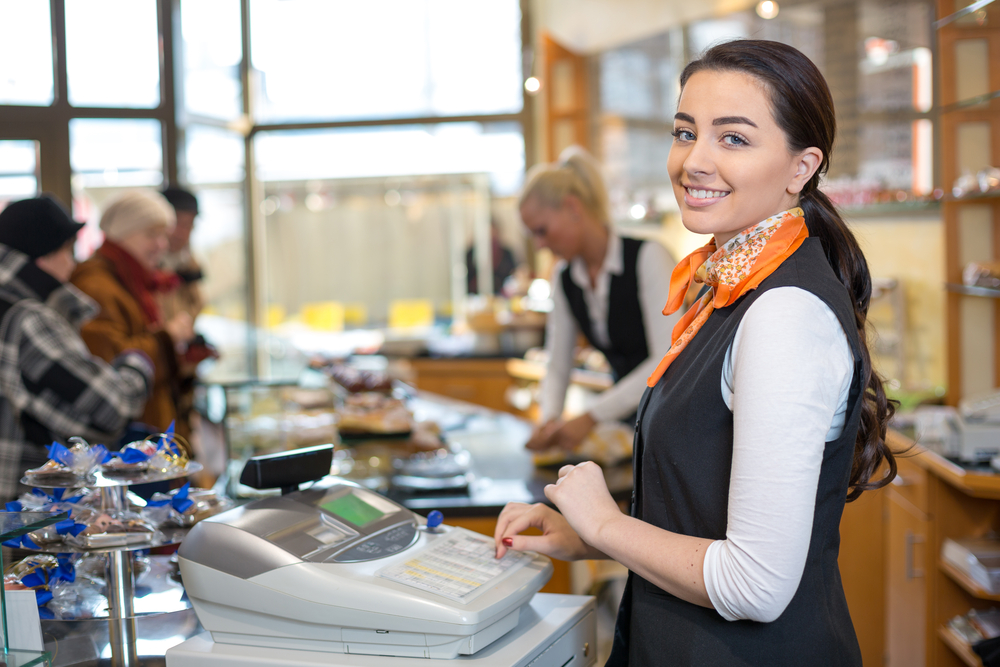 Verkäufer oder Fachverkäufer arbeiten vorzugsweise im Einzelhandel.