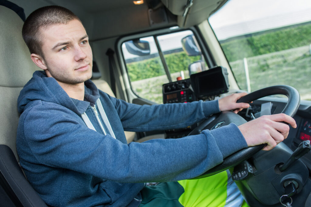 Minijob als LKW-Führerschein. Gute Chancen als Auslieferungsfahrer einen Nebenjob zu finden.